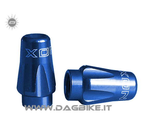 XON Tappi Valvola in Ergal colore blu 2 Pezzi